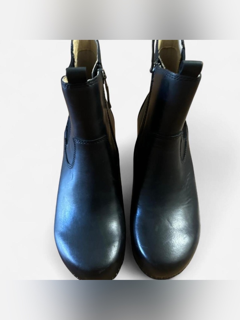 Dansko Shayna Black Burnished Calf Boots - Picture 5 of 8